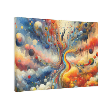 Choices Tachism Canvas Canvas Photo Tile