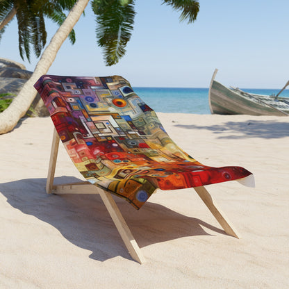 Witty Conversation Tapestry Beach Towel