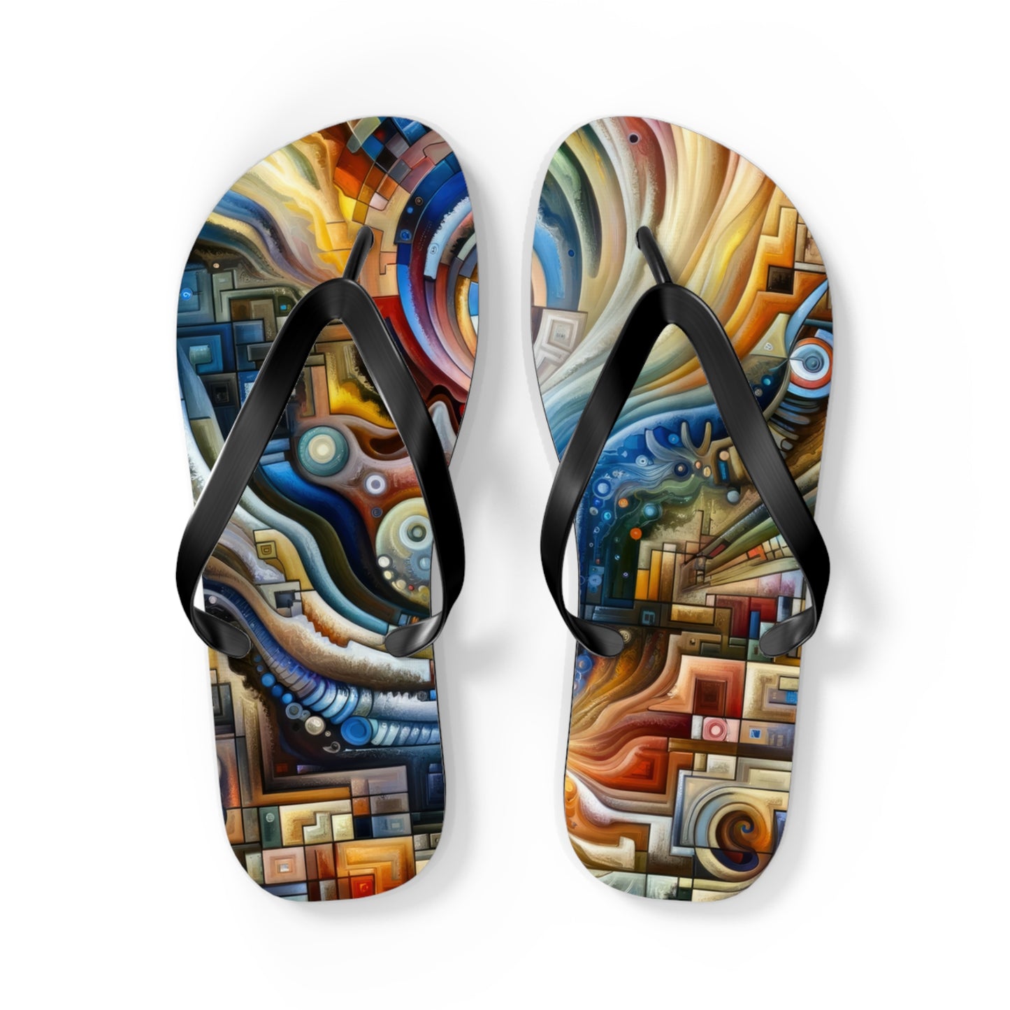 Awakening Spiral Empowerment Flip Flops