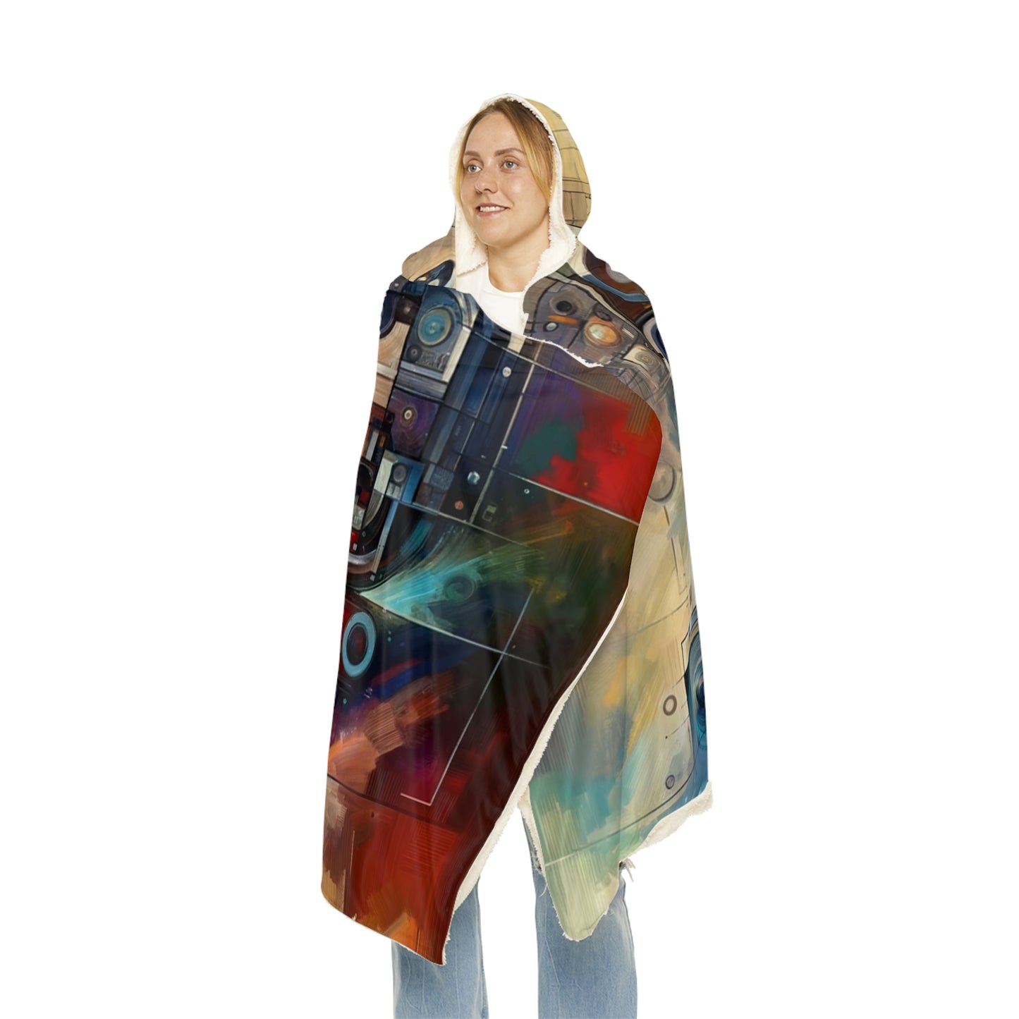 Tech Gratitude Fusion Snuggle Blanket