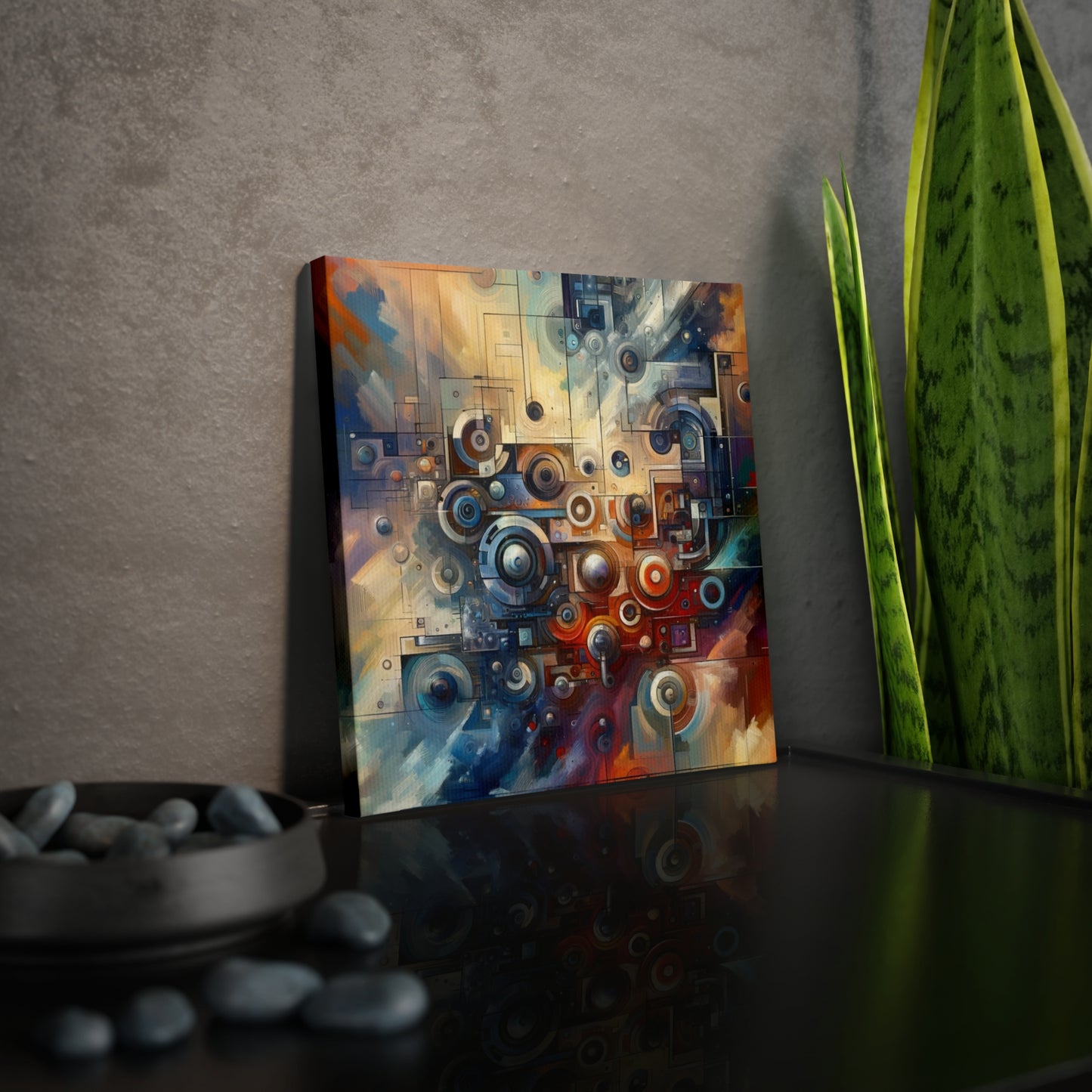 Tech Gratitude Fusion Canvas Photo Tile