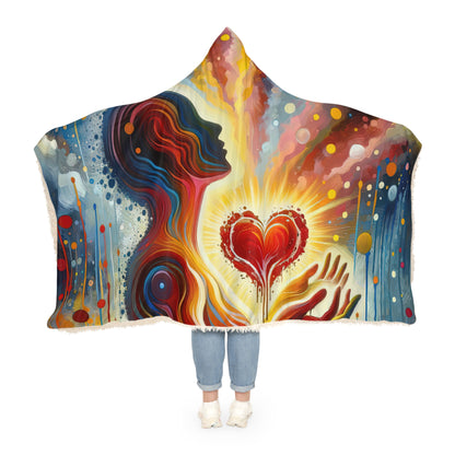 Unified Awakening Heart Snuggle Blanket