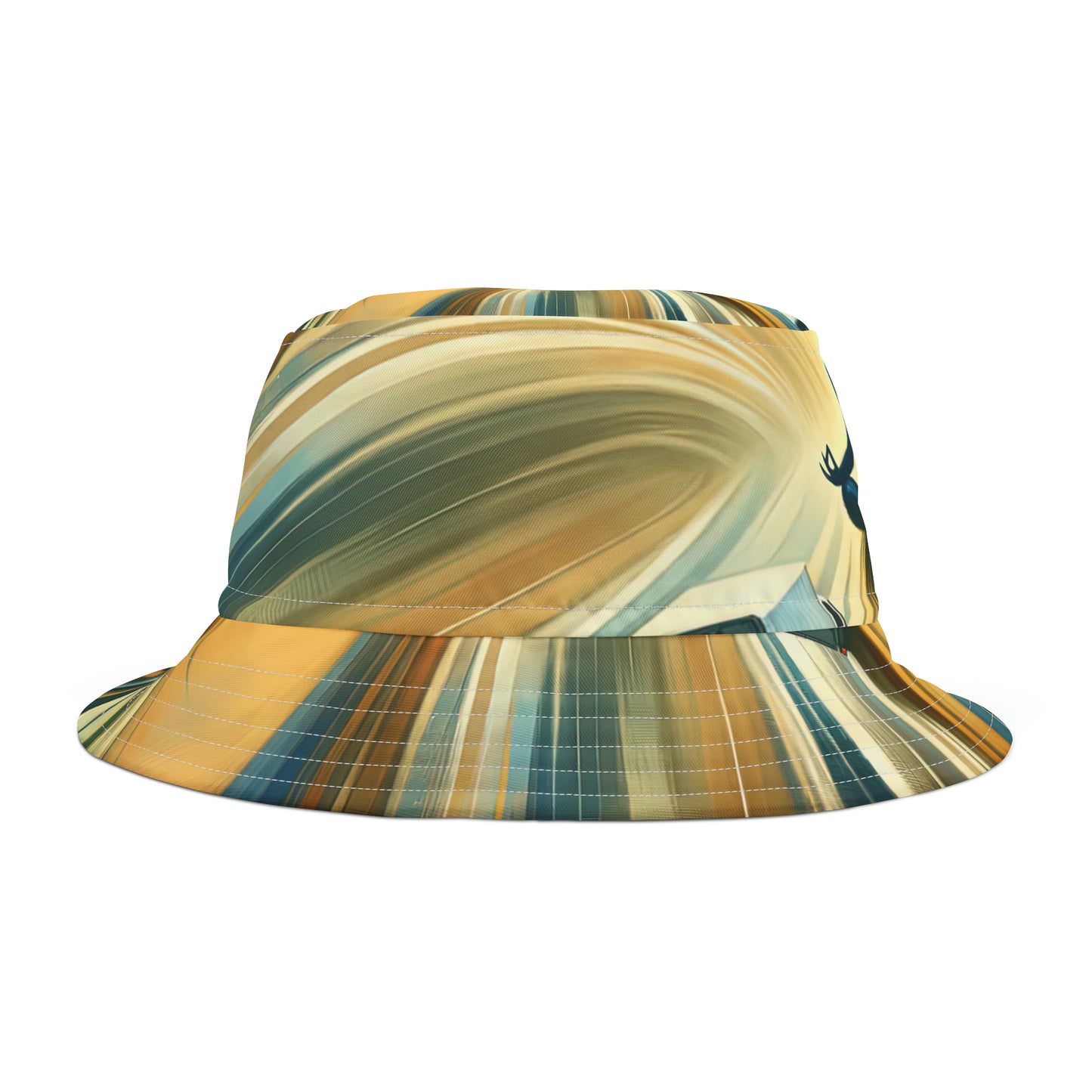 Meditative Commute Flow Bucket Hat (AOP)