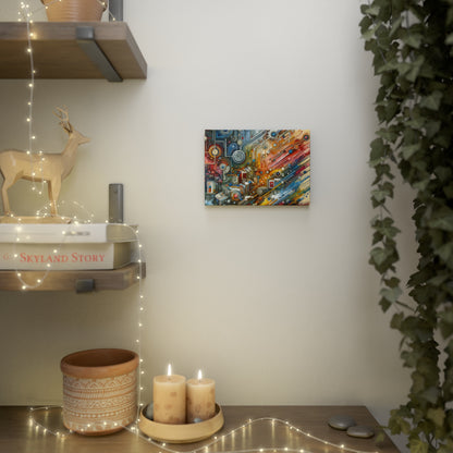 Beliefs Systems Intersection Canvas Photo Tile
