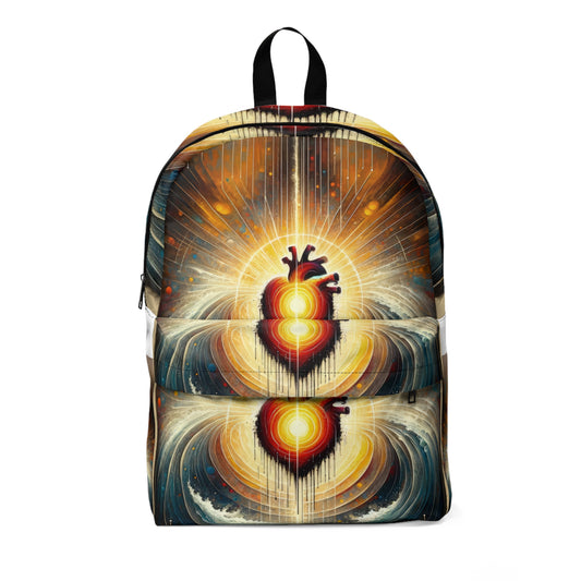 Awakened Heart Waves Unisex Classic Backpack
