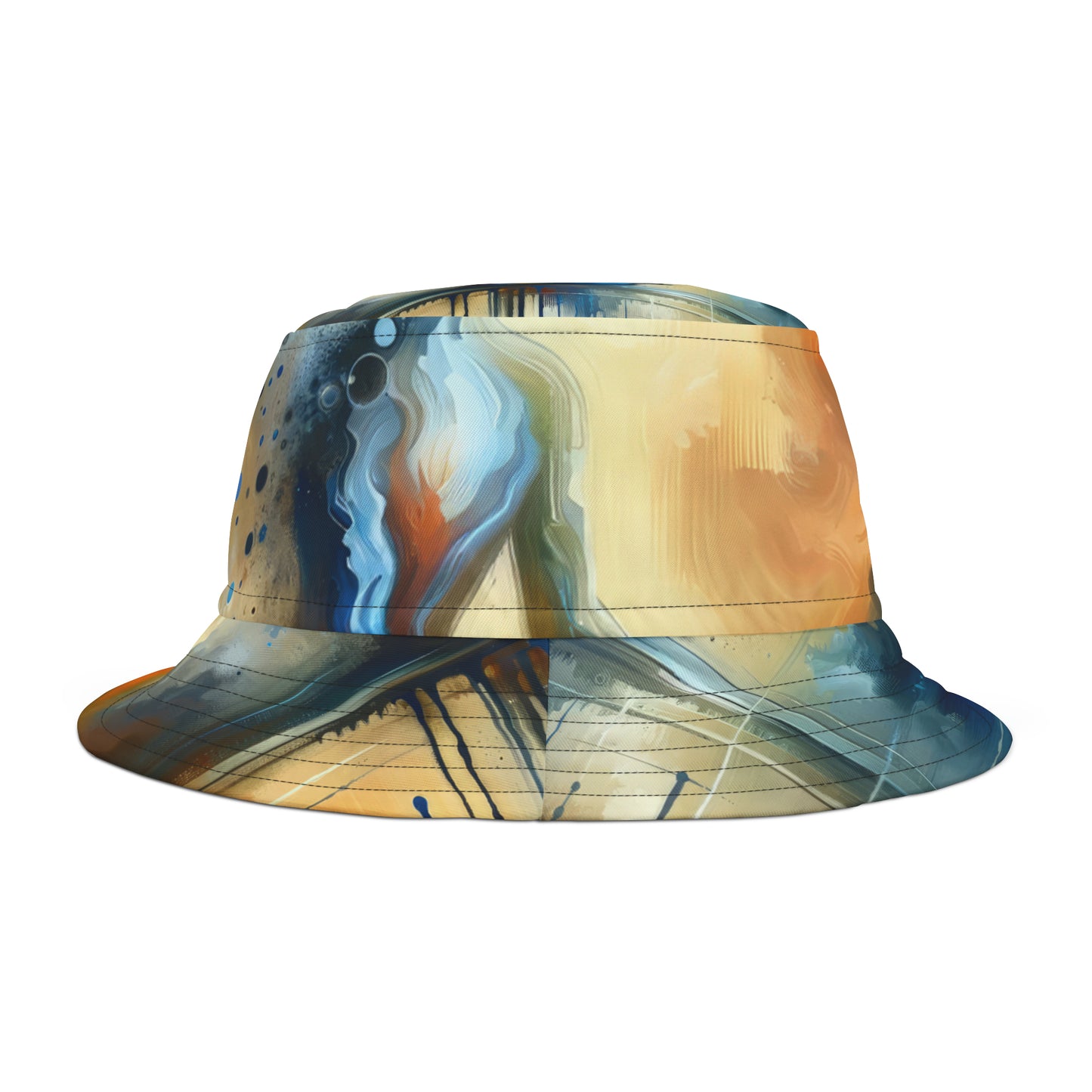 Resonance Abstract Healing Bucket Hat (AOP)