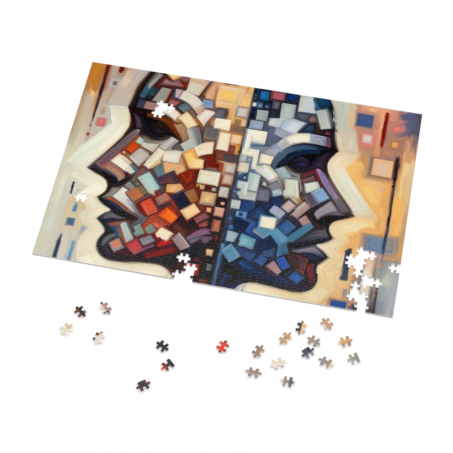 Identity Tachism Intersection Jigsaw Puzzle (30, 110, 252, 500,1000-Piece)