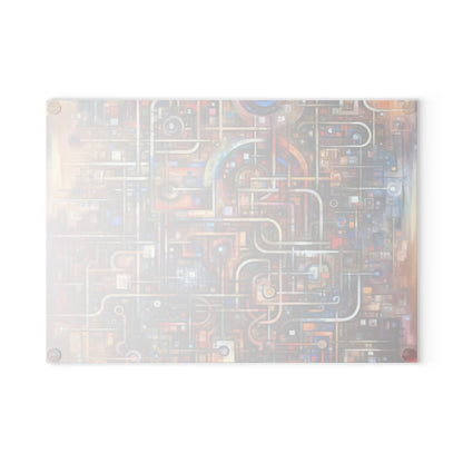 Grandest App Tapestry Glass Cutting Board