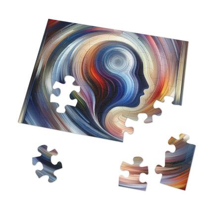 Harmonious Mindset Abstract Jigsaw Puzzle (30, 110, 252, 500,1000-Piece)