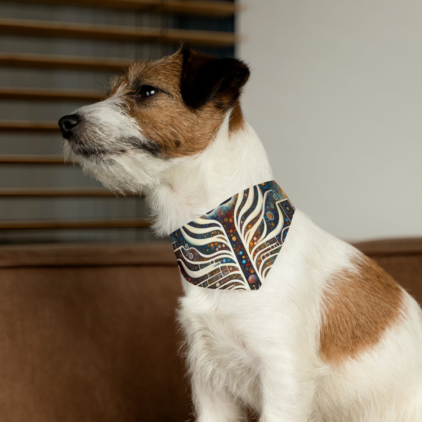 Syncing Silicon Spirituality Pet Bandana Collar