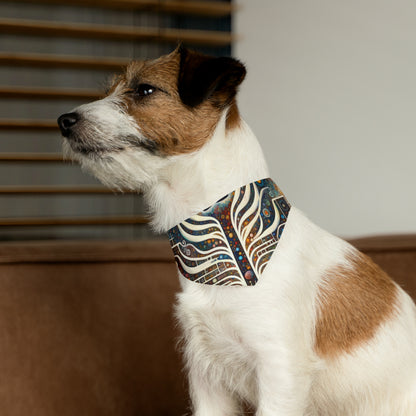 Syncing Silicon Spirituality Pet Bandana Collar