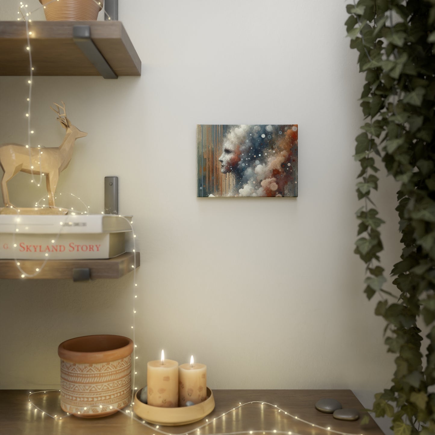 Ephemeral Hour Residue Canvas Photo Tile