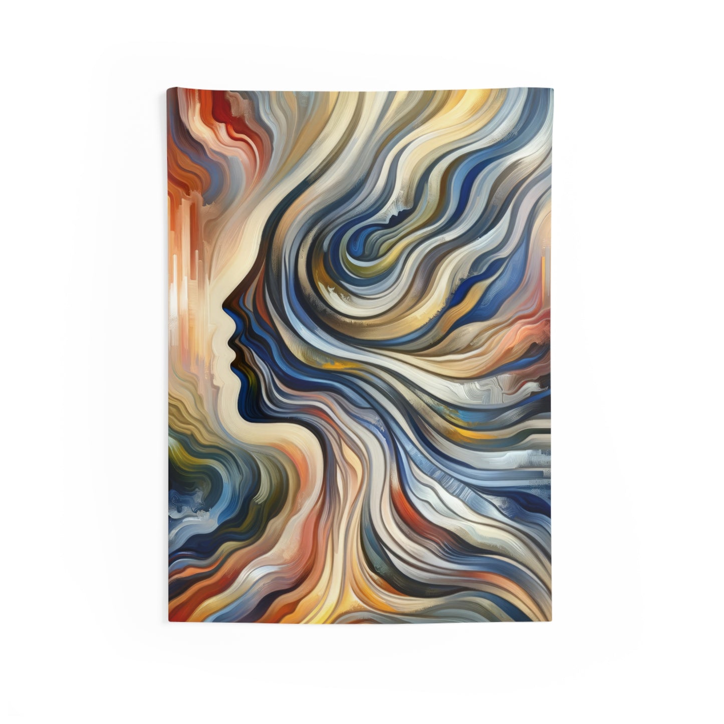 Diplomatic Emotional Currents Indoor Wall Tapestries