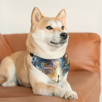Converging Unity Path Pet Bandana Collar