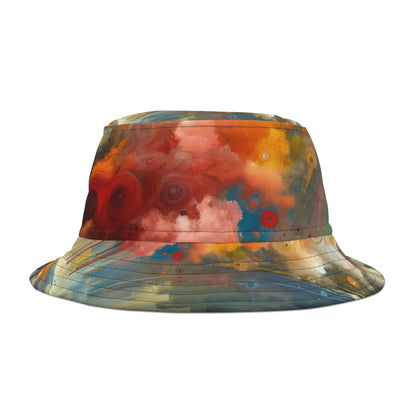 Abstract Beliefs Reflection Bucket Hat (AOP)