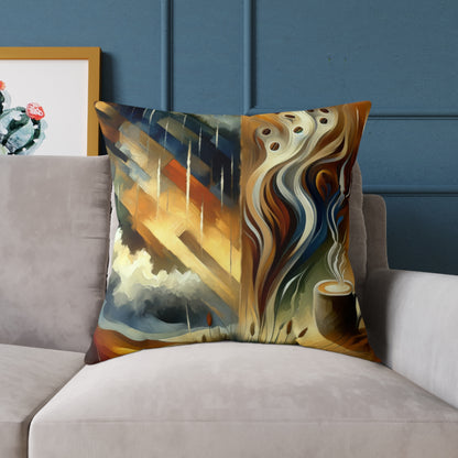 Aromatic Earth Encounter Spun Polyester Pillow