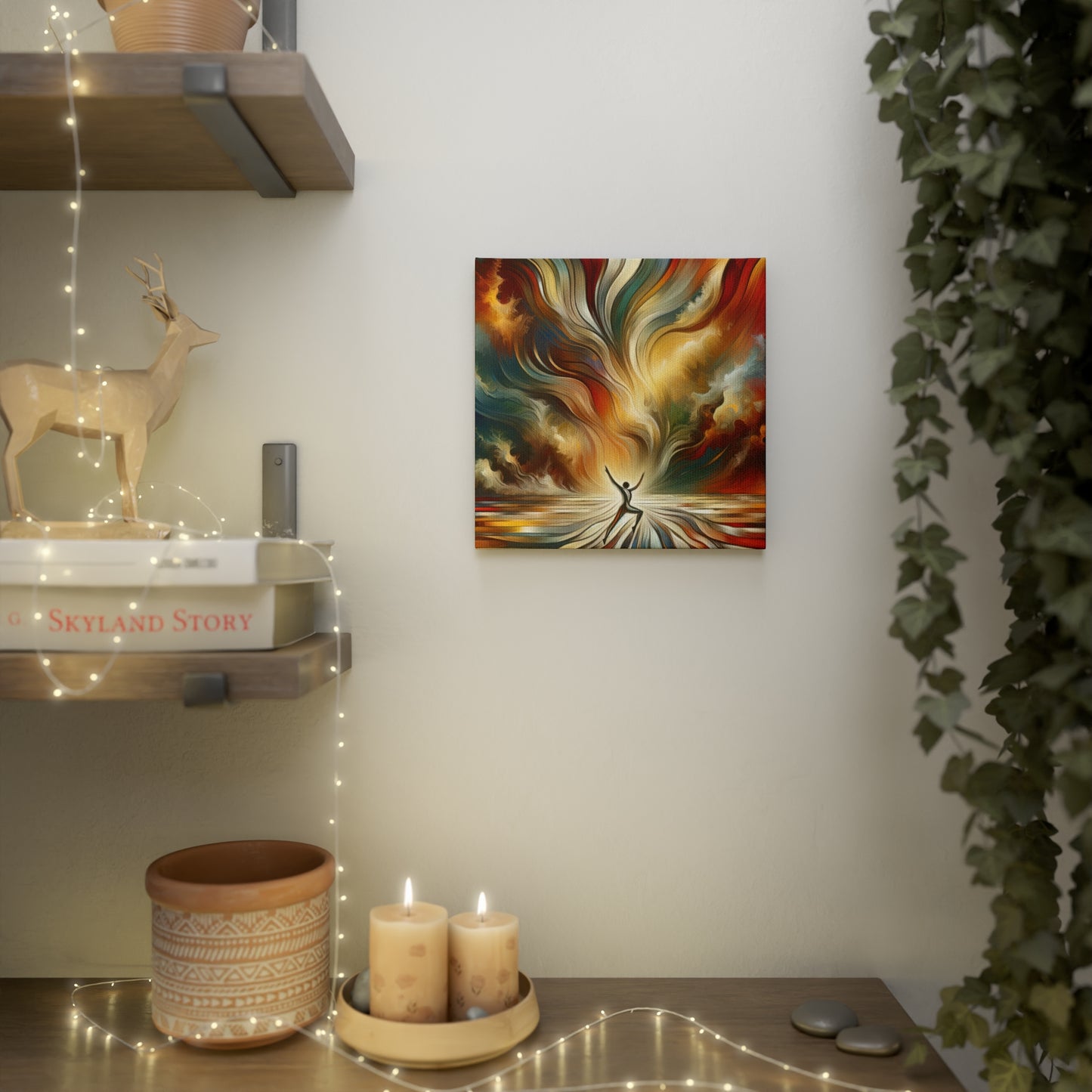 Symphonic Interconnectedness Shift Canvas Photo Tile