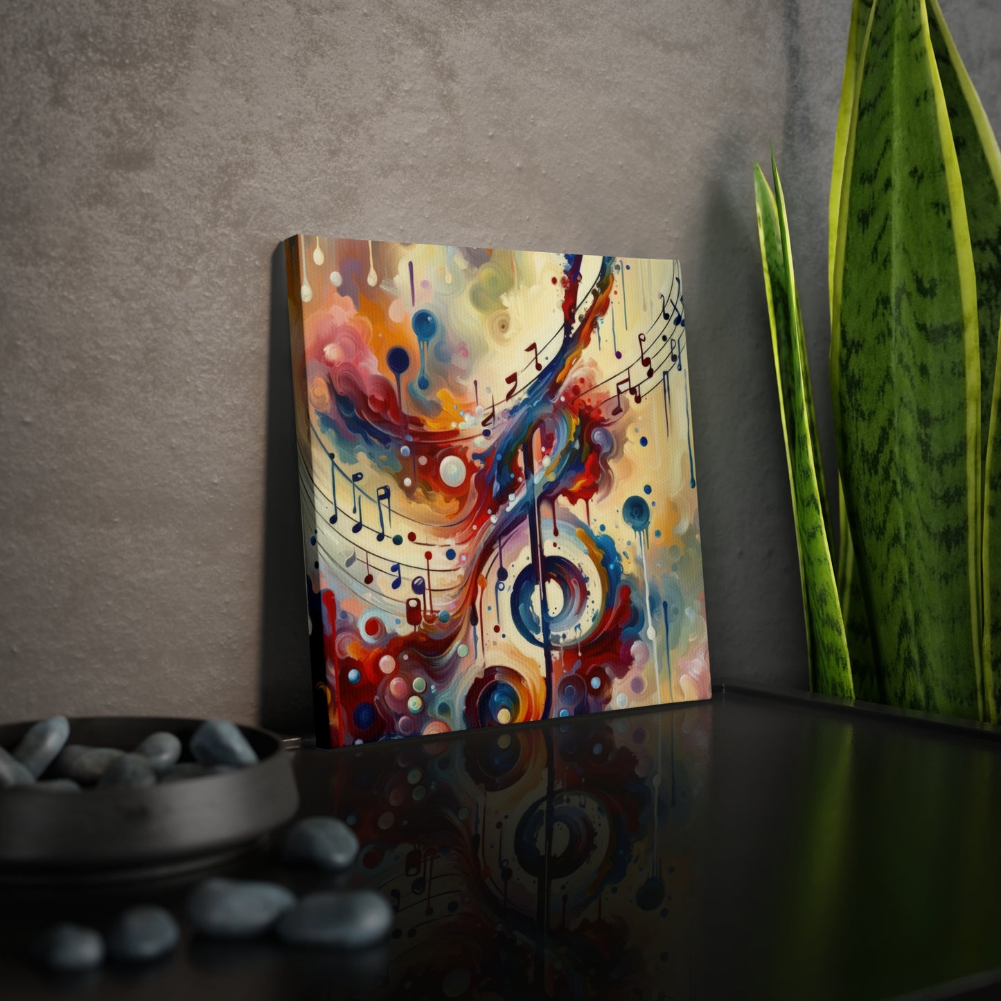 Harmonizing Melody Life Canvas Photo Tile