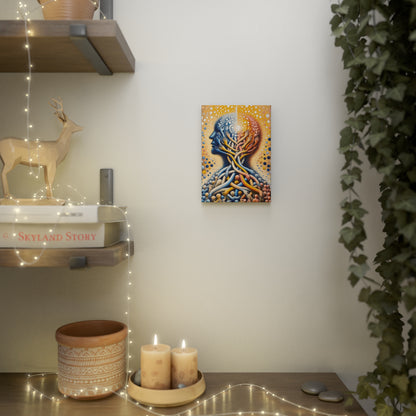 Unveiling Inner Essence Canvas Photo Tile