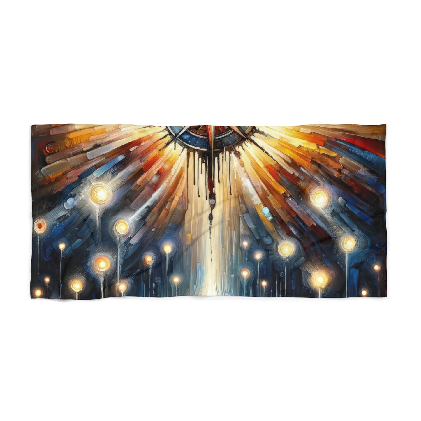 Wisdom Compass Journey Beach Towel