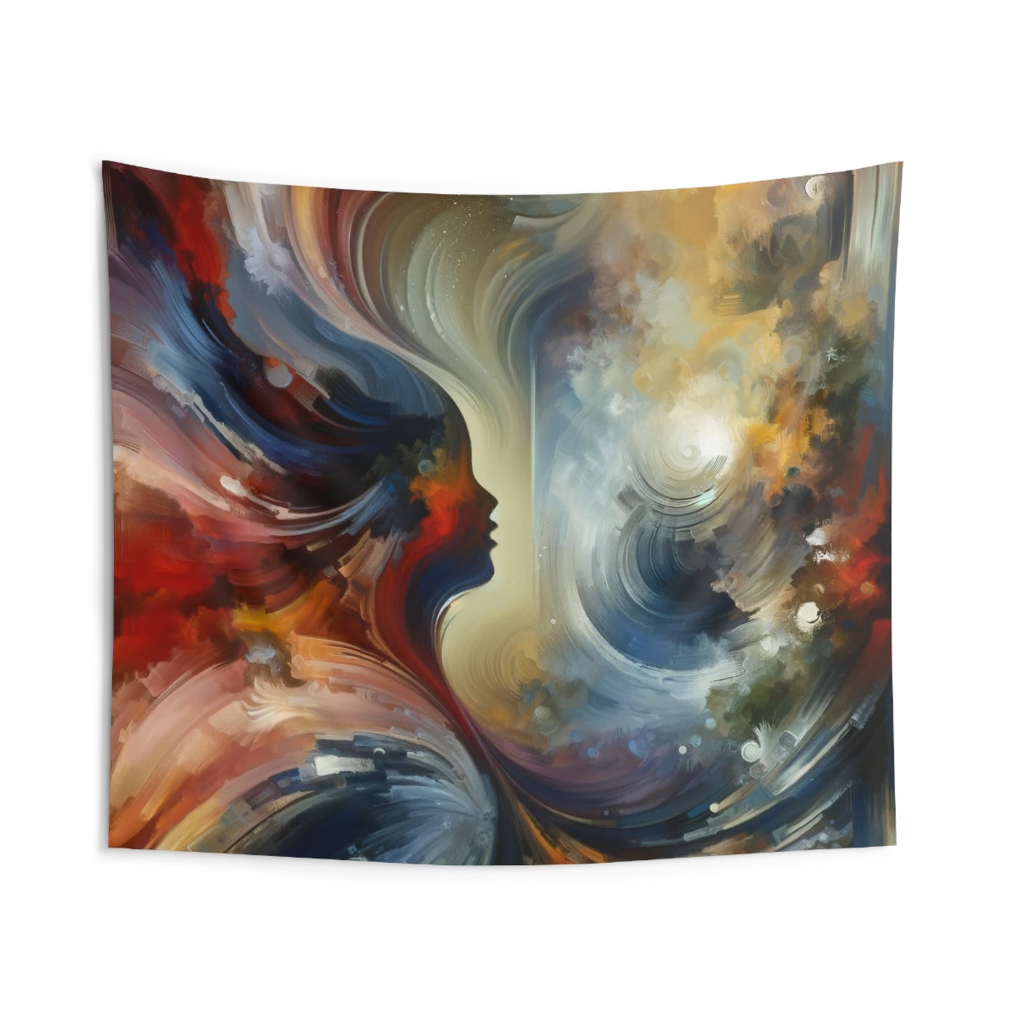 Embracing Sovereign Reflectivity Indoor Wall Tapestries