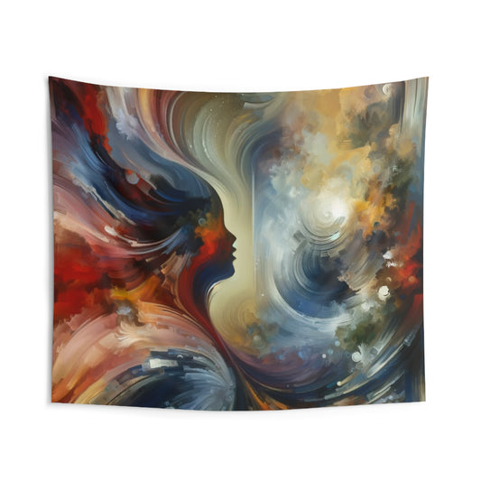 Embracing Sovereign Reflectivity Indoor Wall Tapestries