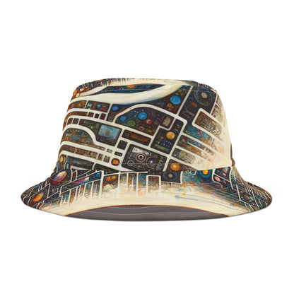 Syncing Silicon Spirituality Bucket Hat (AOP)