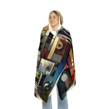 Relatable Journey Abstraction Snuggle Blanket