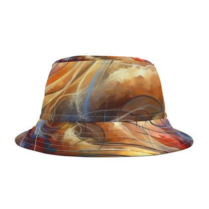 Presence Anchored Tachism Bucket Hat (AOP)