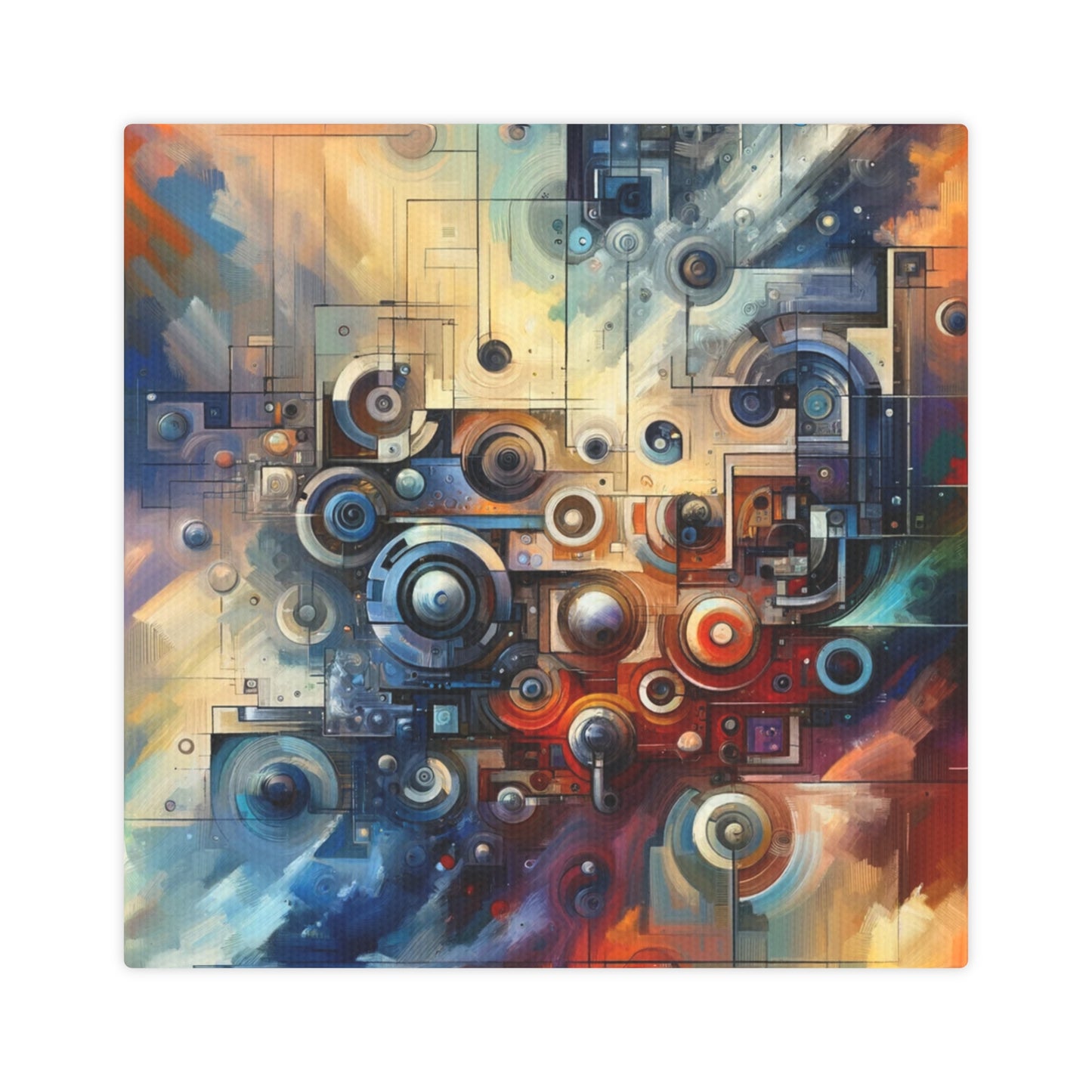 Tech Gratitude Fusion Canvas Photo Tile