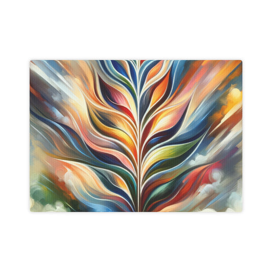 Sovereign Radiance Cultivation Canvas Photo Tile