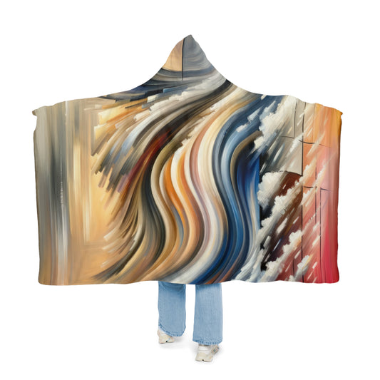 Model Dynamic Transition Snuggle Blanket