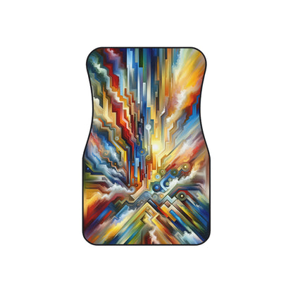 Unity Abstract Vibrancy Car Mats (2x Front)