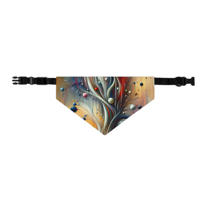 Invisible Threads Influence Pet Bandana Collar