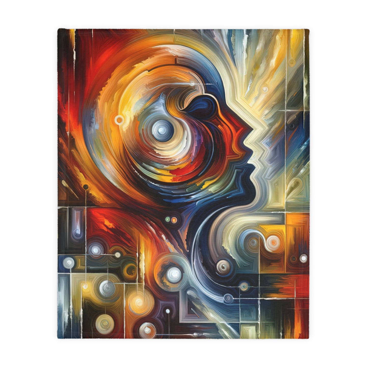 Vulnerability Emotional Exchange Velveteen Microfiber Blanket (Two-sided print)