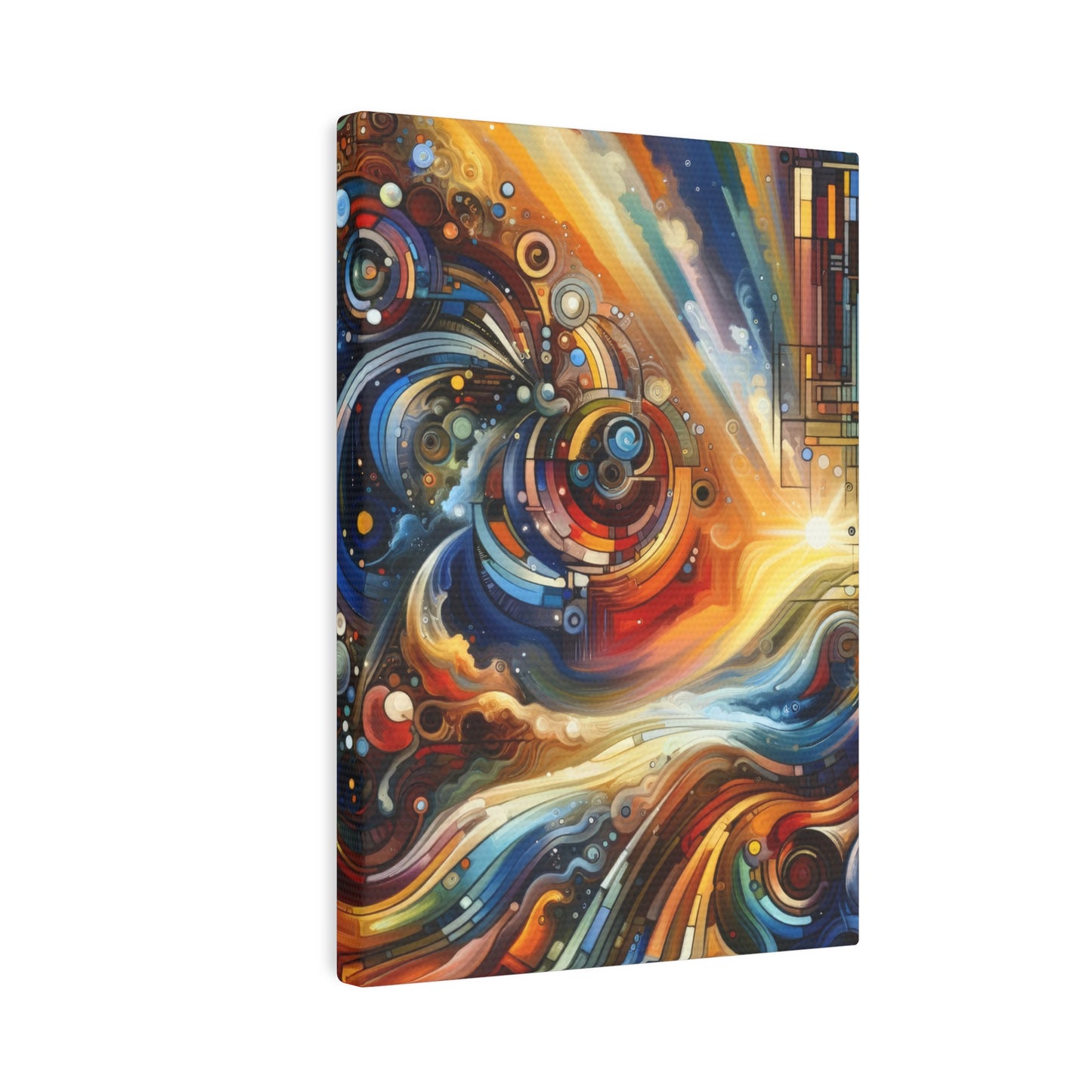 Ritualistic Growth Symphony Canvas Photo Tile