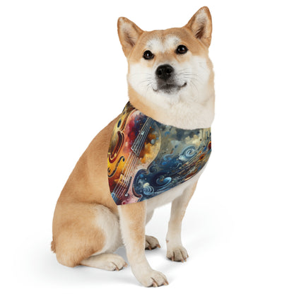 Symphonic Choices Canvas Pet Bandana Collar