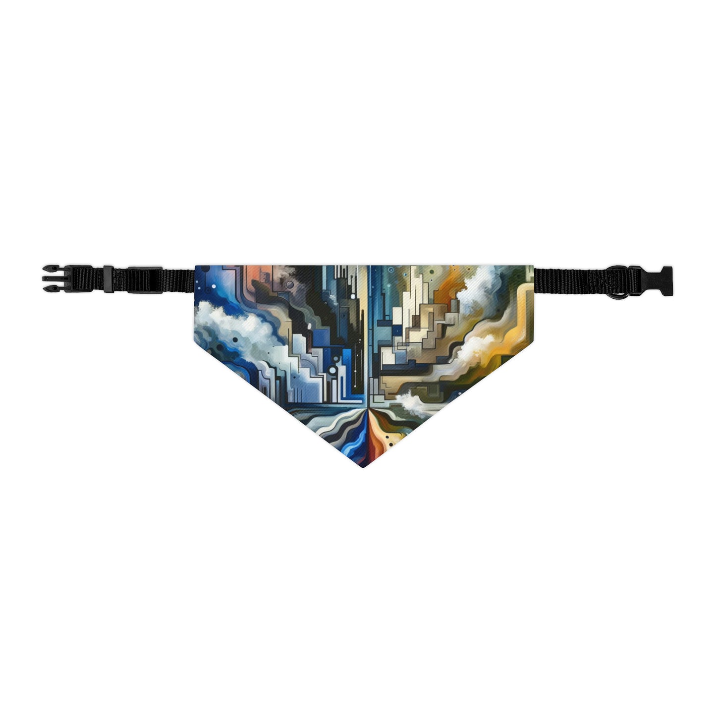 Digital Divide Navigation Pet Bandana Collar