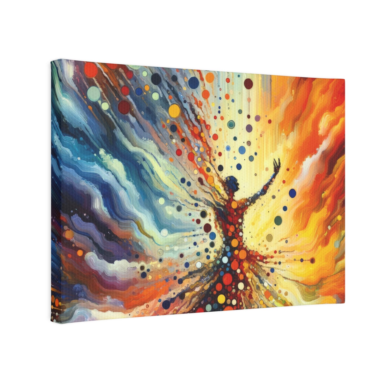 Vibrant Growth Symphony Canvas Photo Tile