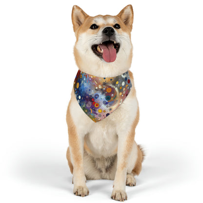 Humorous Unified Tachism Pet Bandana Collar