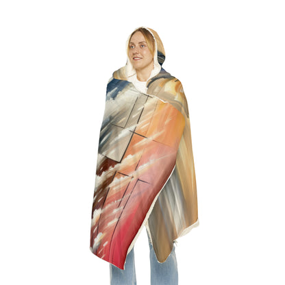 Model Dynamic Transition Snuggle Blanket