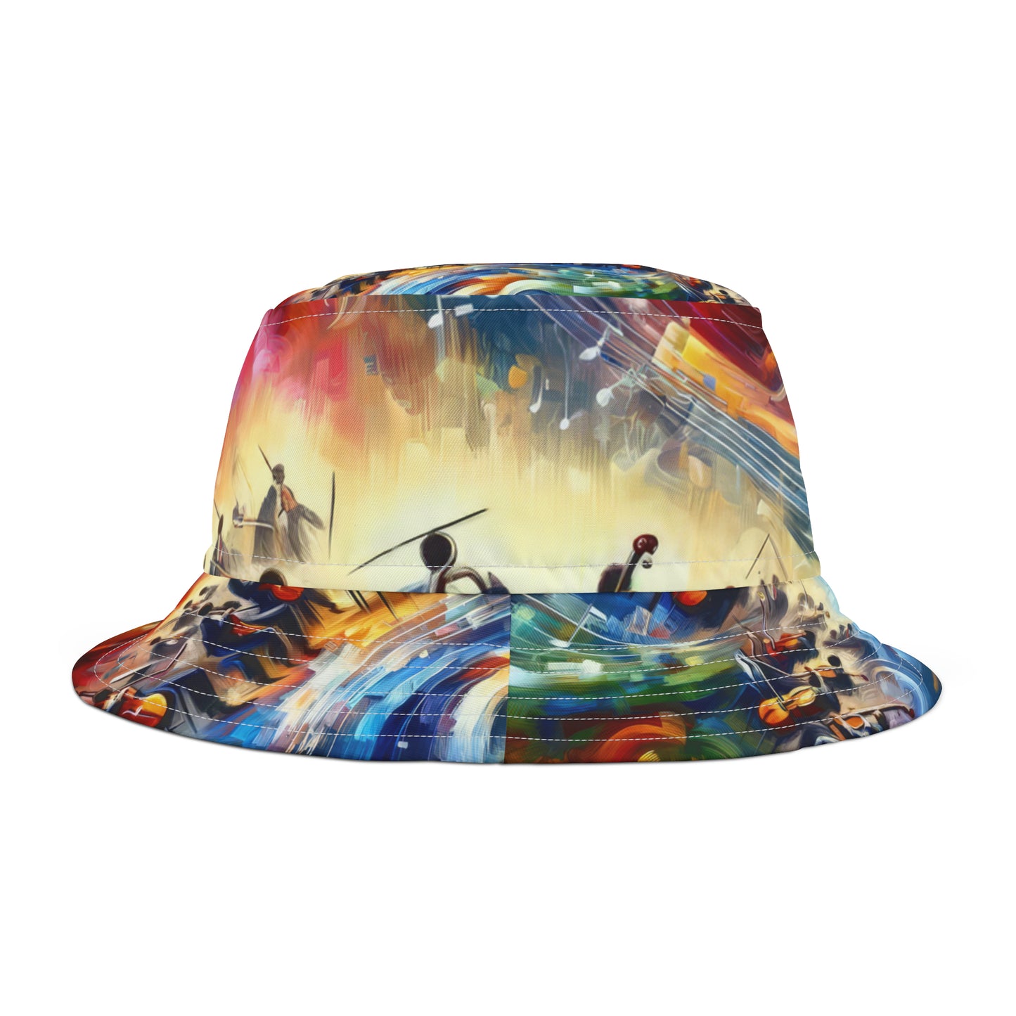 Vibrant Maestro Symphony Bucket Hat (AOP)