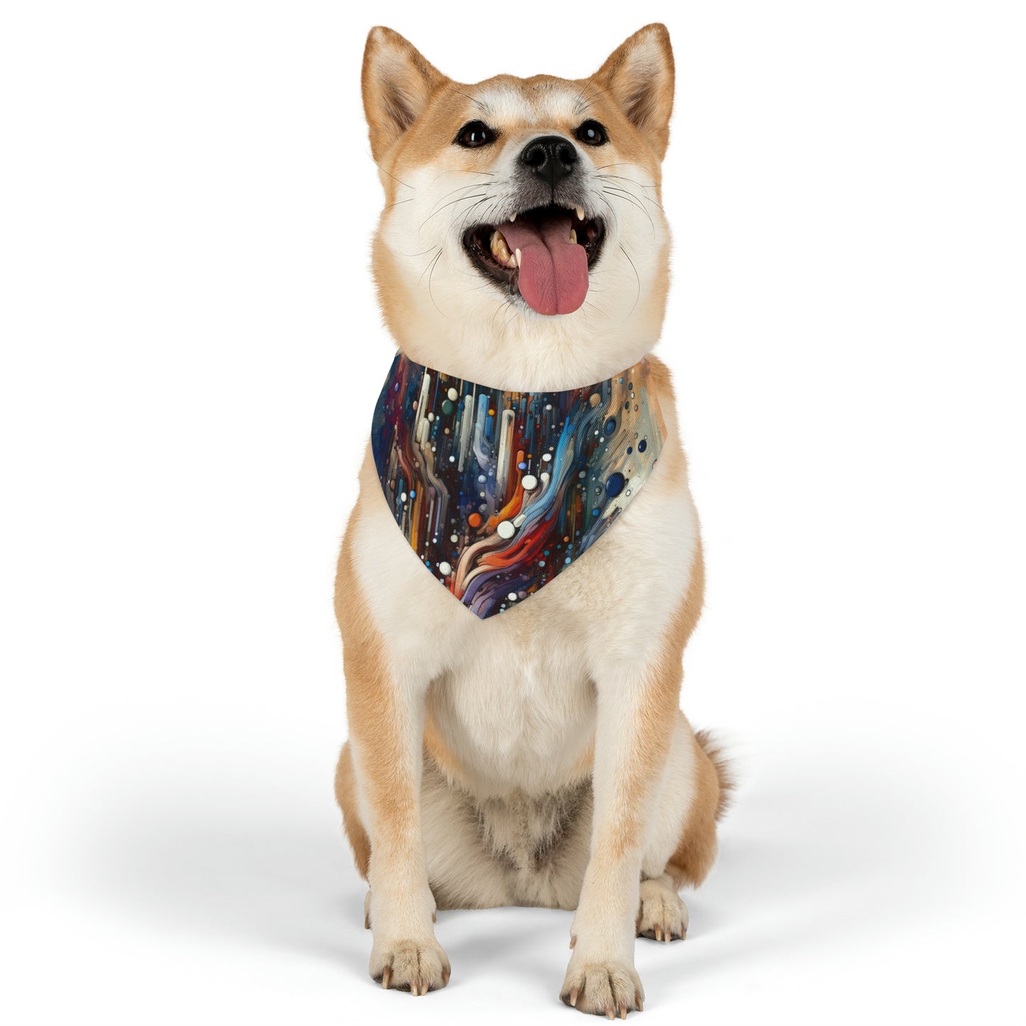 Coherent Change Visualization Pet Bandana Collar