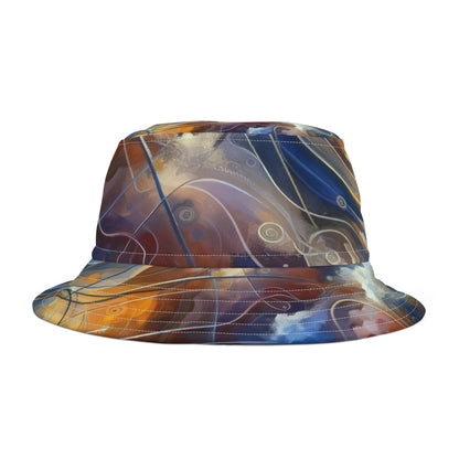 Presence Anchored Tachism Bucket Hat (AOP)