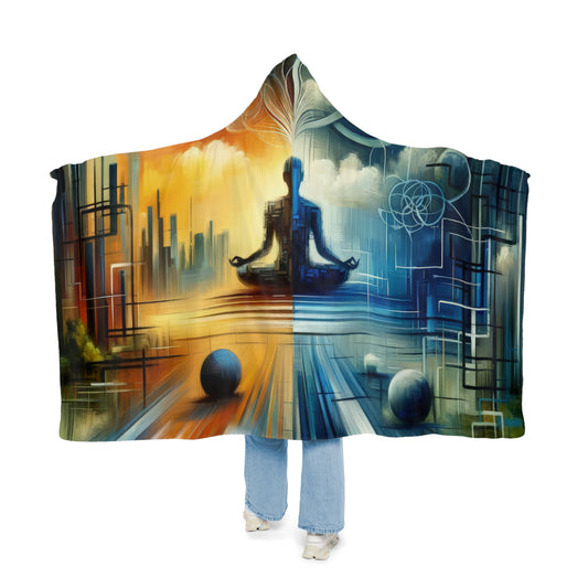 Digital Spiritual Journey Snuggle Blanket