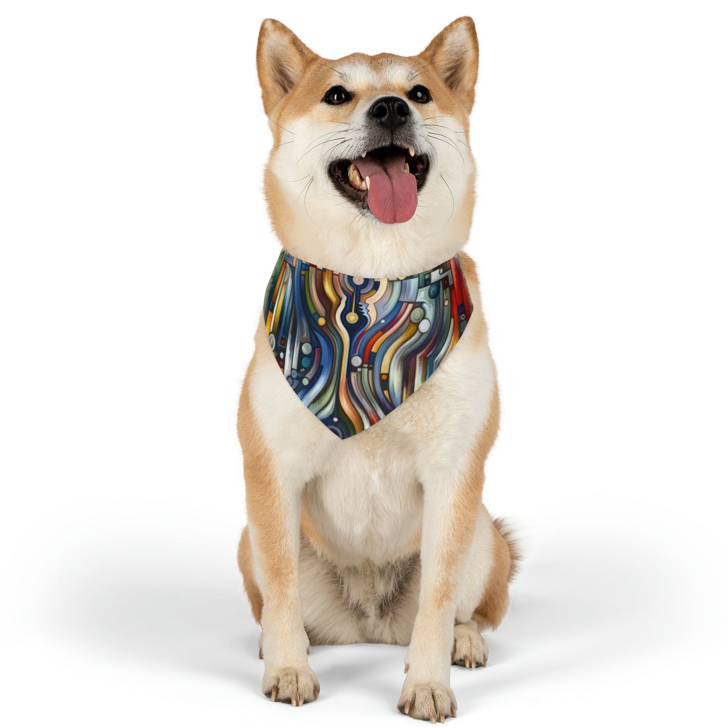 Embracing Faceted Unity Pet Bandana Collar