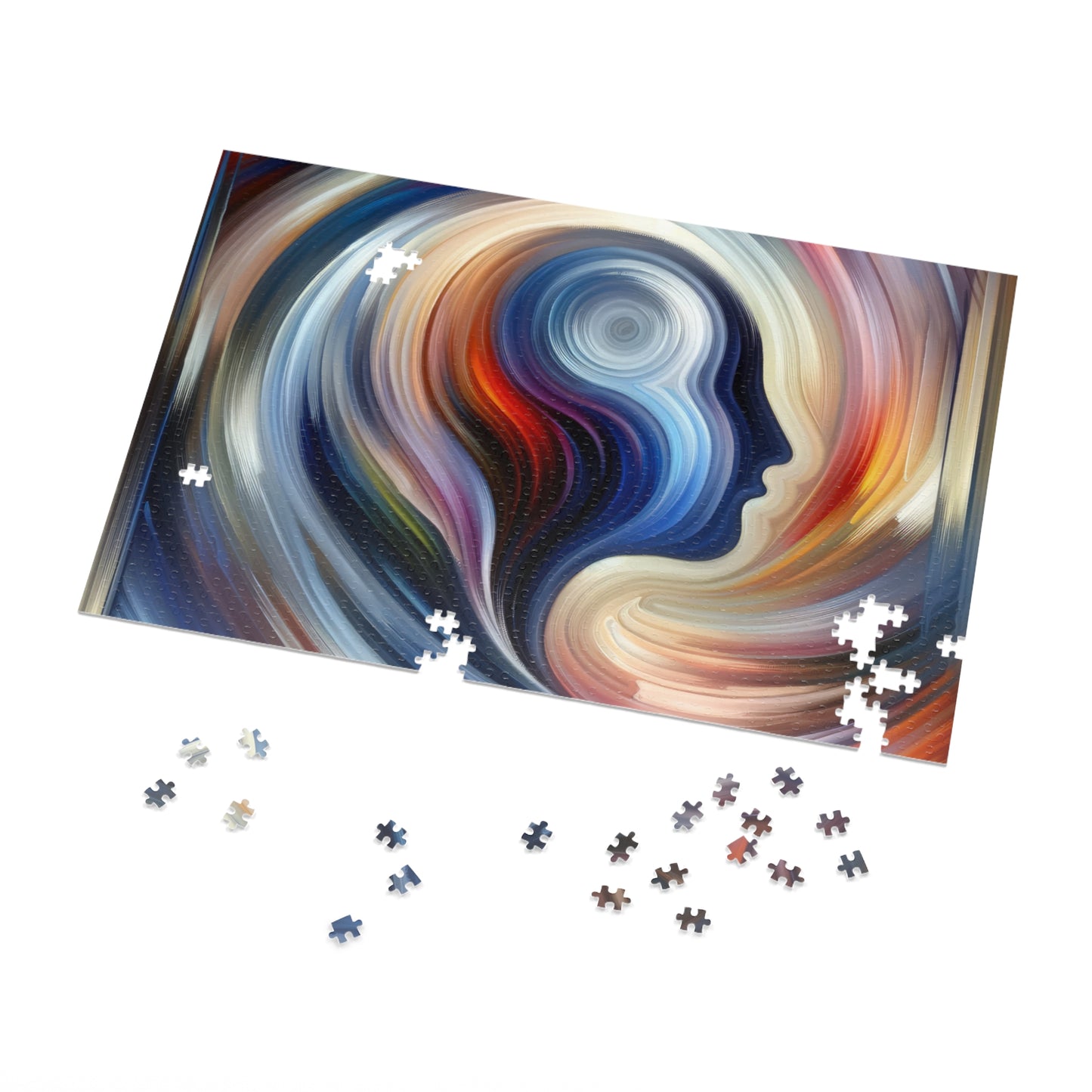 Harmonious Mindset Abstract Jigsaw Puzzle (30, 110, 252, 500,1000-Piece)
