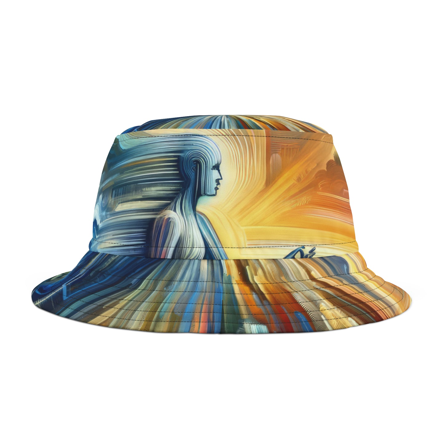 Eternal Digital Meditation Bucket Hat (AOP)