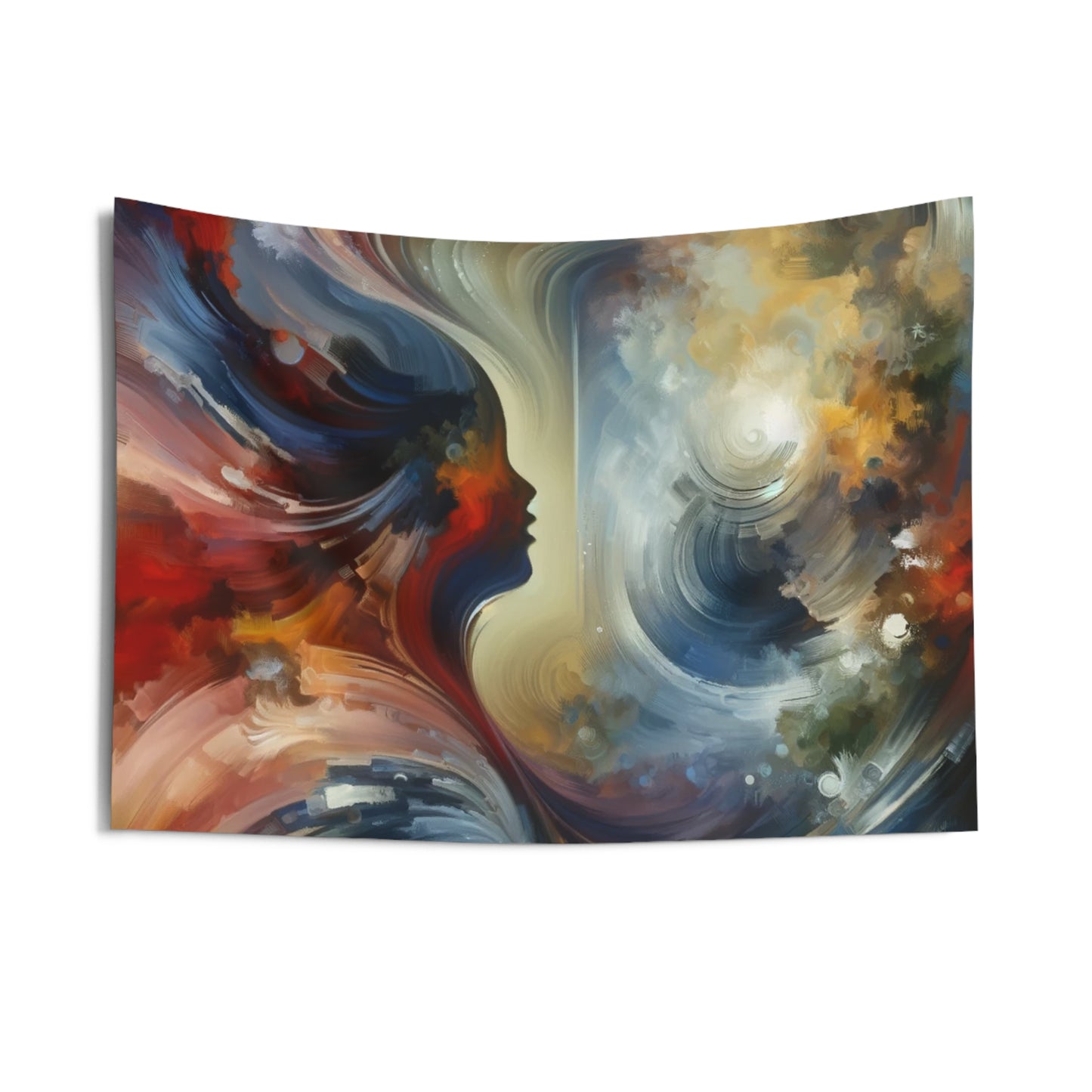 Embracing Sovereign Reflectivity Indoor Wall Tapestries