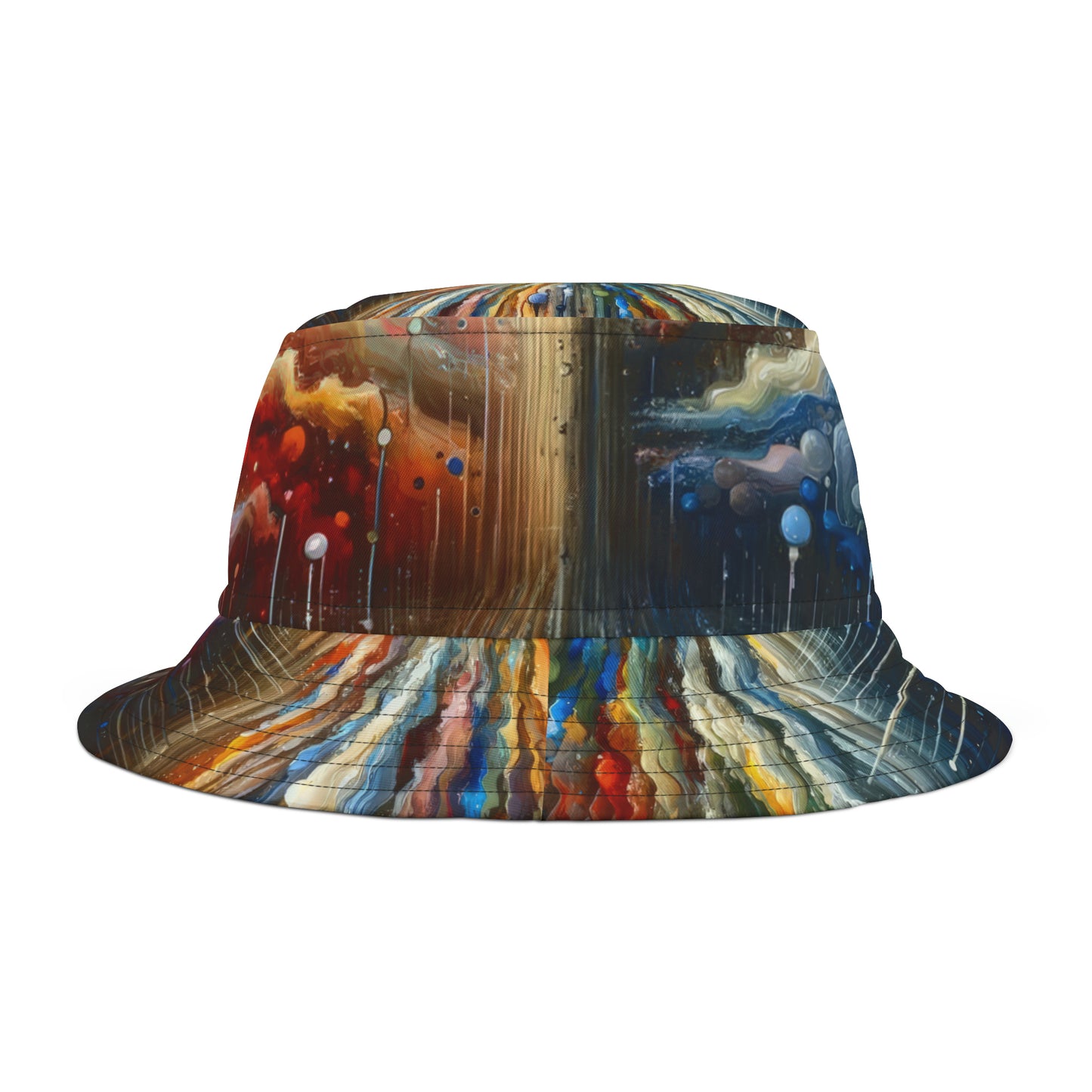 Linguistic Resonance Cascade Bucket Hat (AOP)